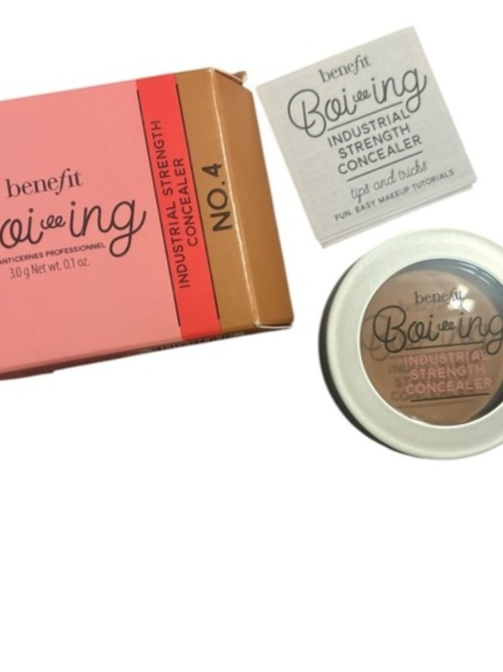 Benefit Boi-ing Concealer No.4 - Pink Box and Tan Compact